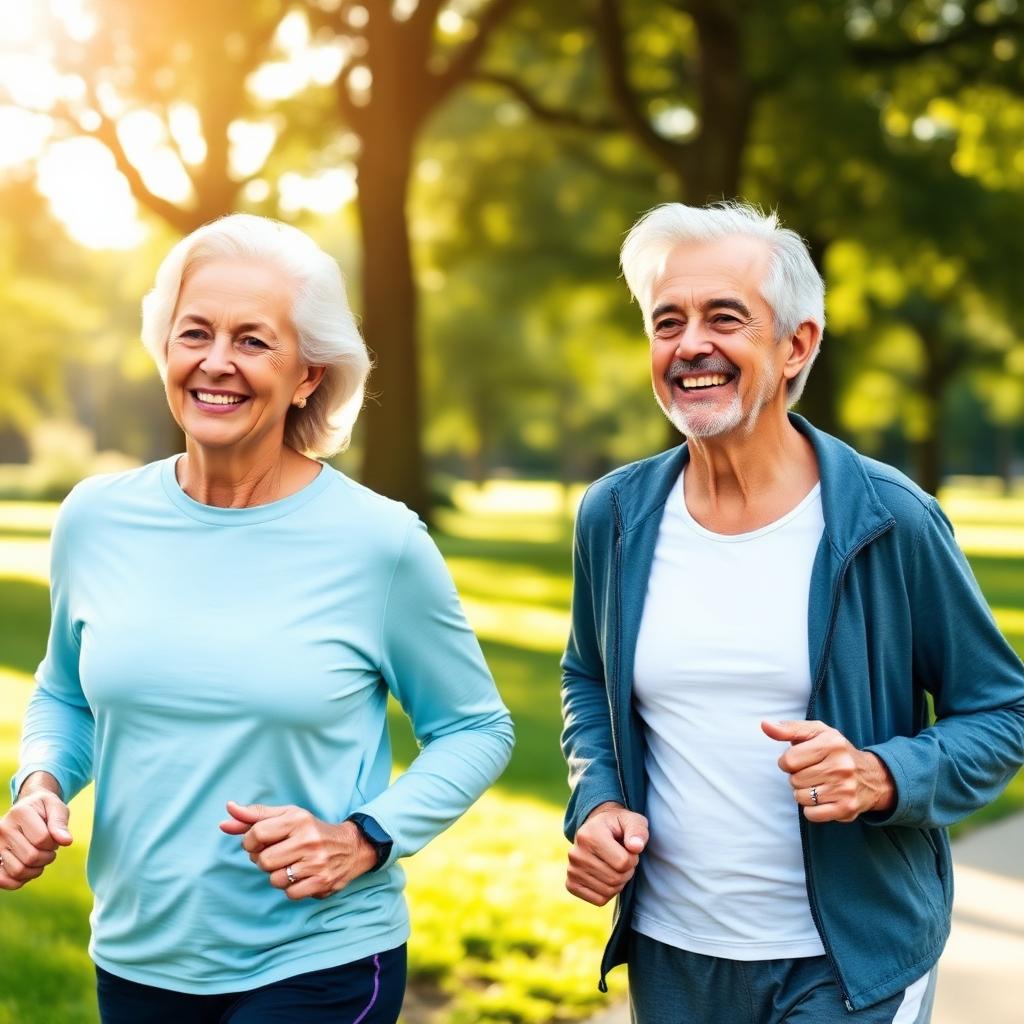 Active couple enjoying healthy lifestyle with VivoTonic support
